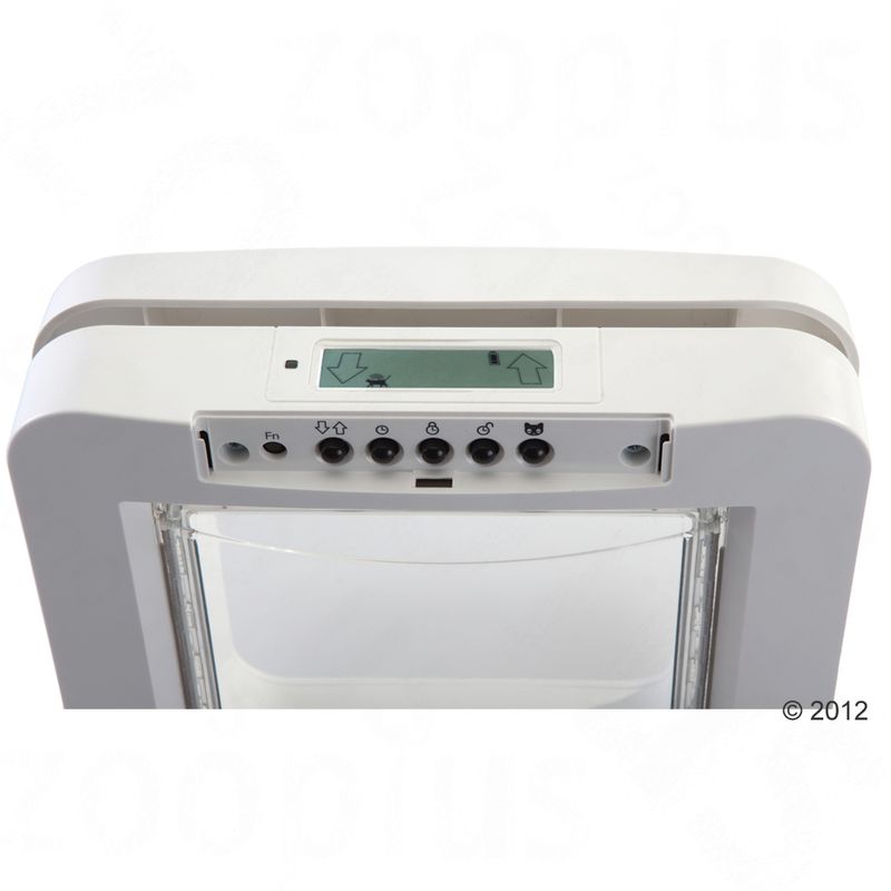 Chatière SureFlap XXL, lecteur de puces électroniques, blanc