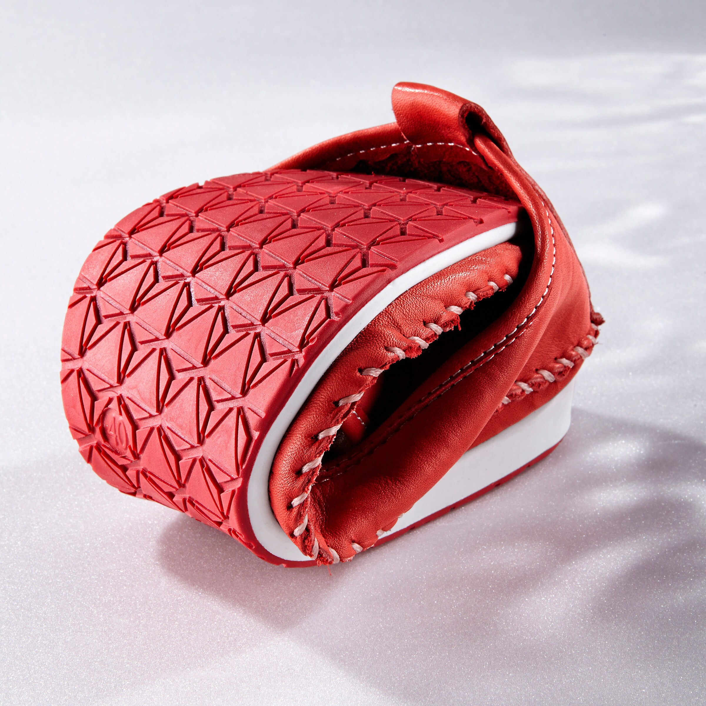 Andrea Conti Slipper in rot