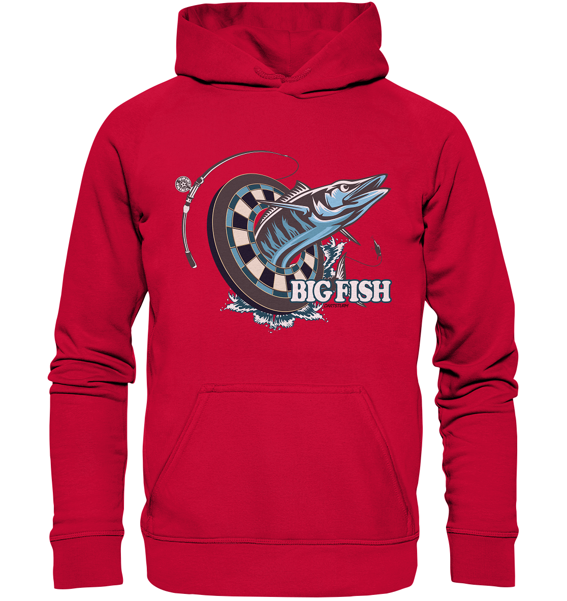 DartSturm - Big Fish - Basic Unisex Hoodie