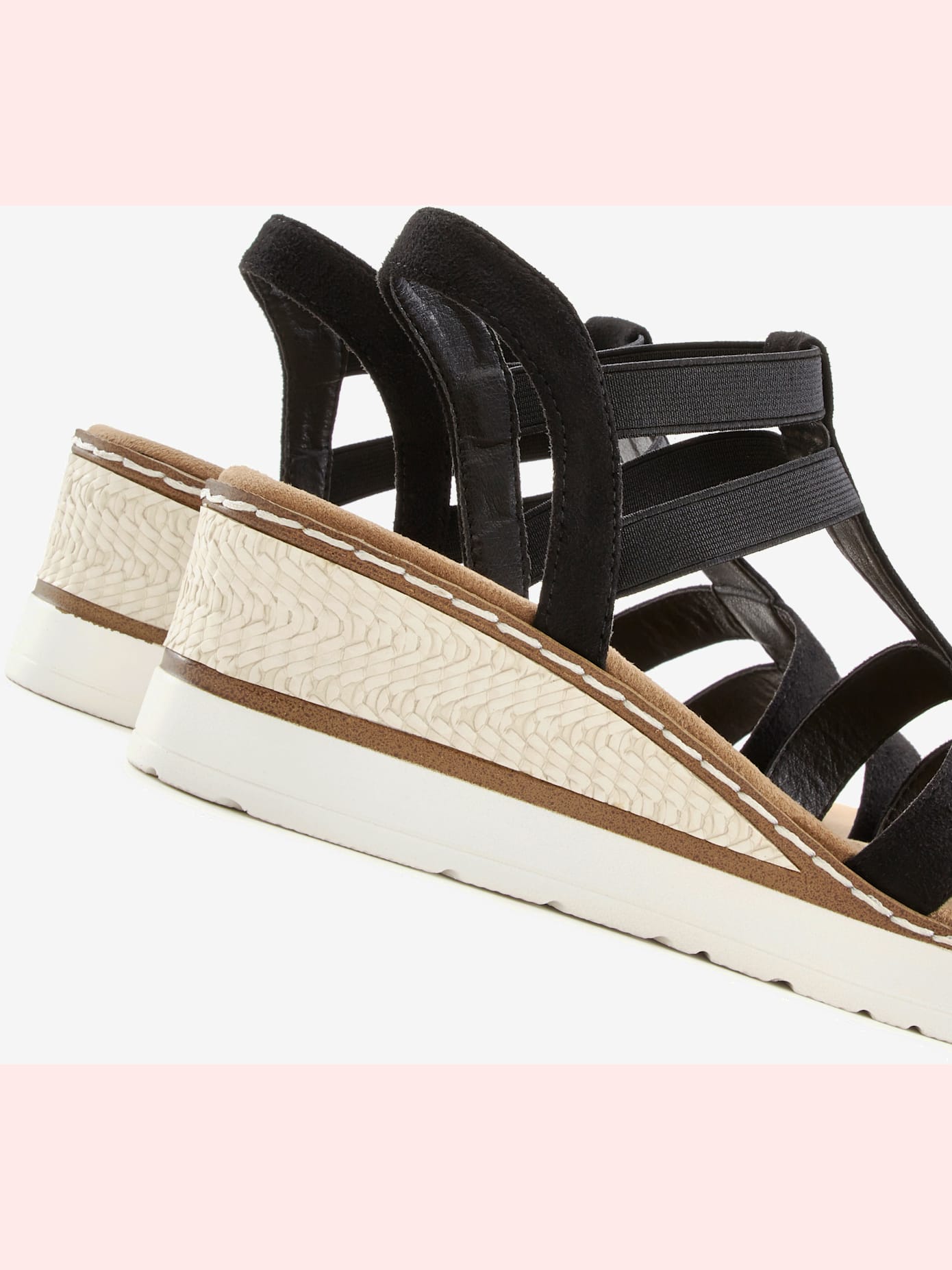 Sandales talon confortable