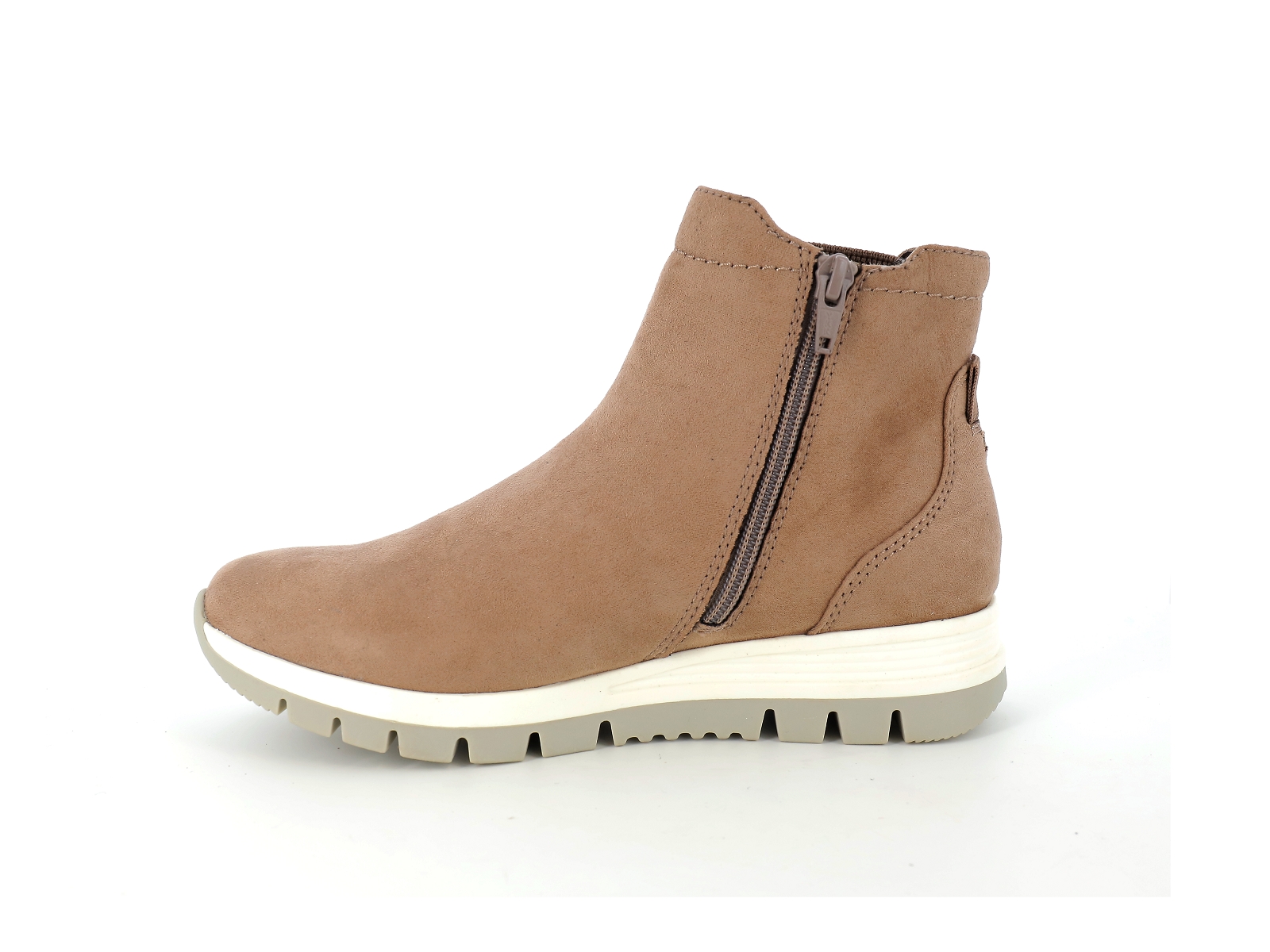 Jana  shoes-25469 Synthétique Velours Beige
