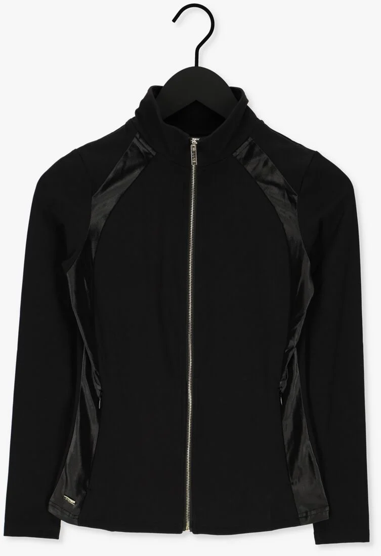 LUNE ACTIVE zwarte lune active vest bobby metallic jacket