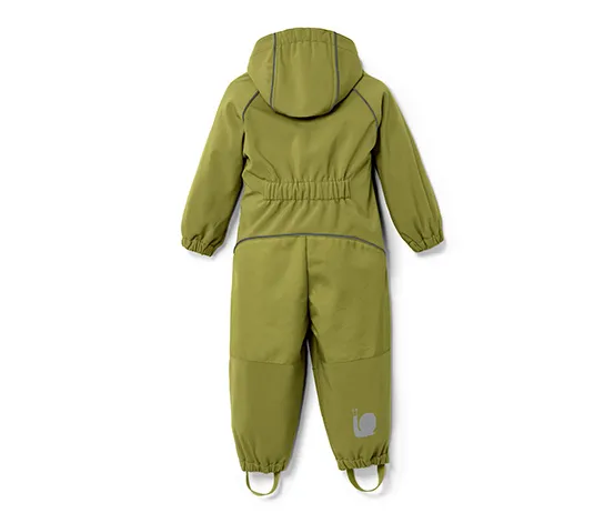 Kleinkind-Softshell-Einteiler, grün