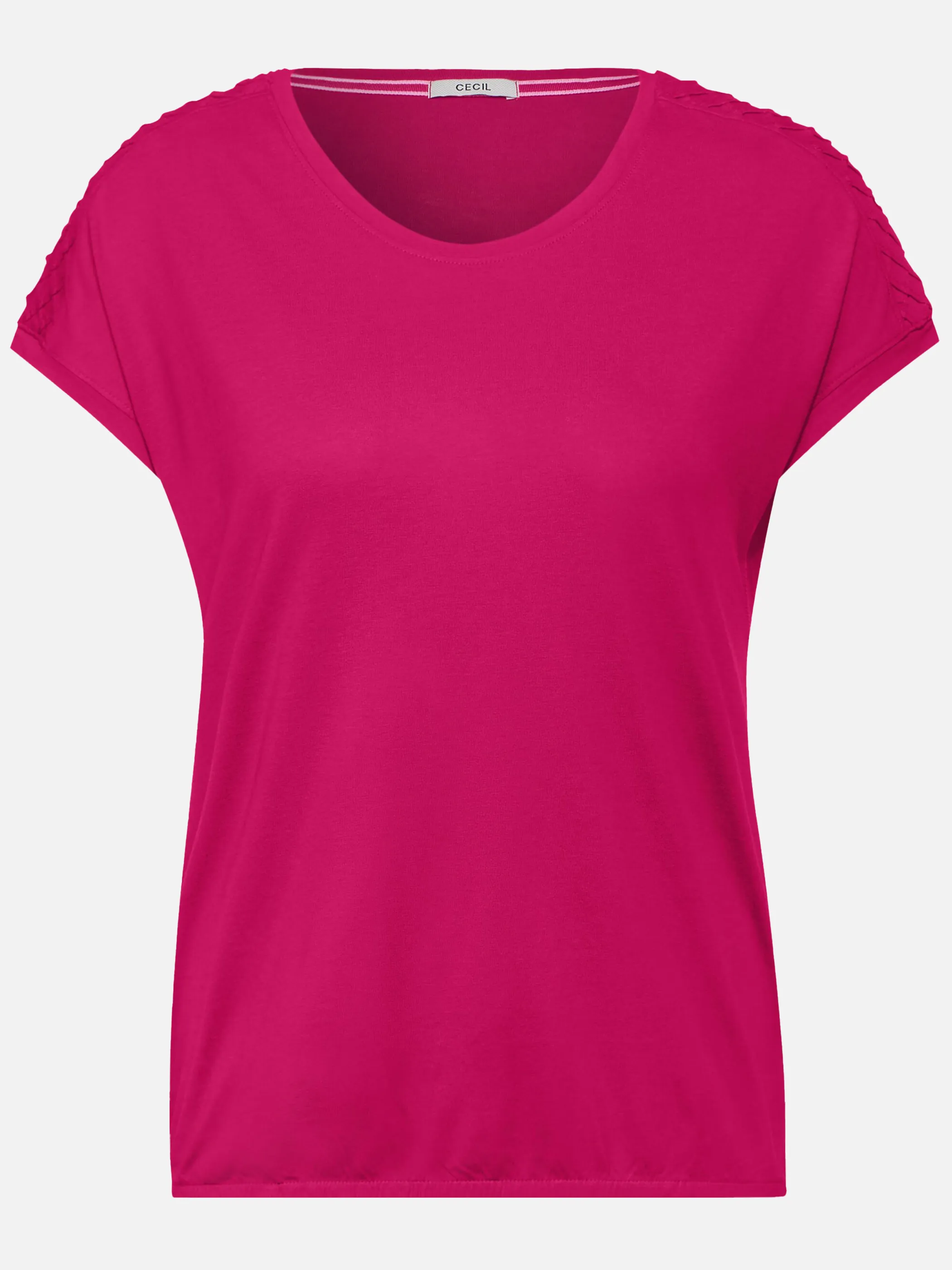 Damen Shirt mit Schulterdetail