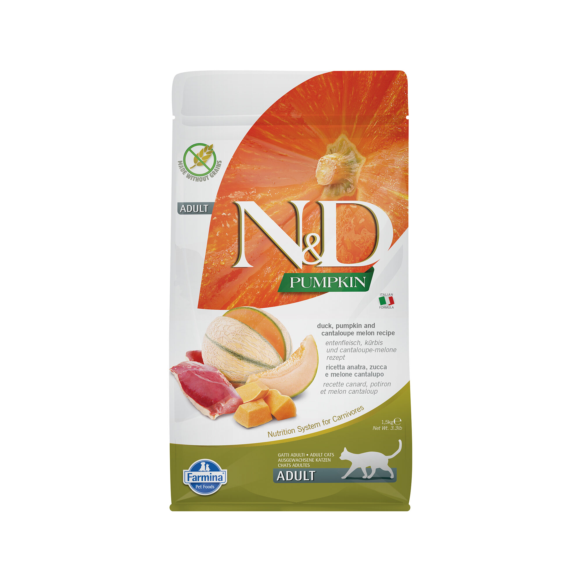 Farmina N&D Pumpkin Adult Kattenvoer - Duck