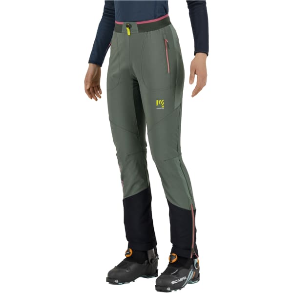 Pantalon escalade KARPOS ALAGNA PLUS EVO W PANT JUNGLE GREEN/DUCK GREEN