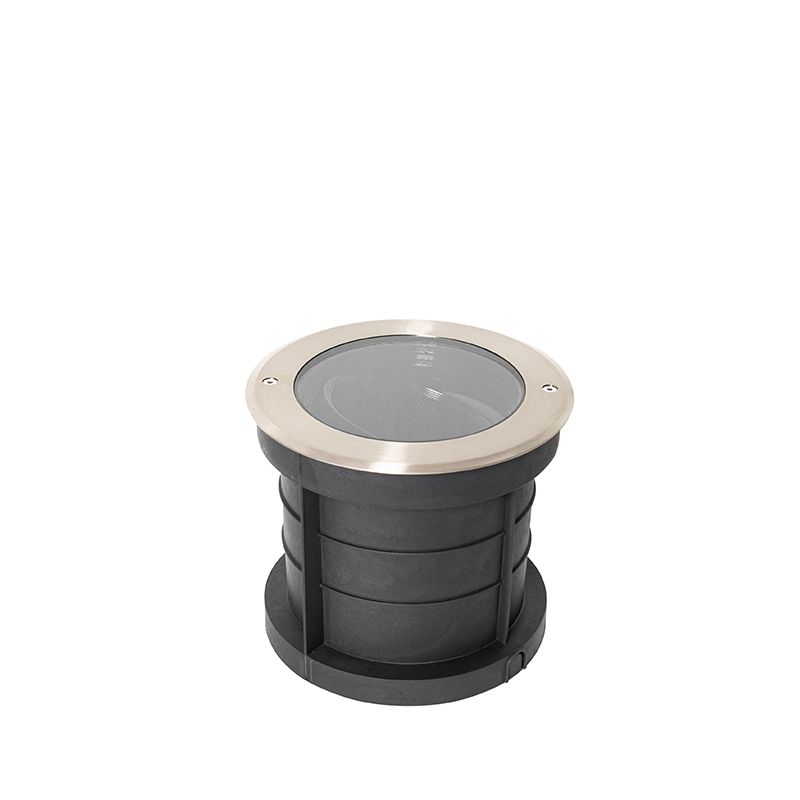 Set van 6 grondspot staal AR111 verstelbaar IP65 - Delux Honey