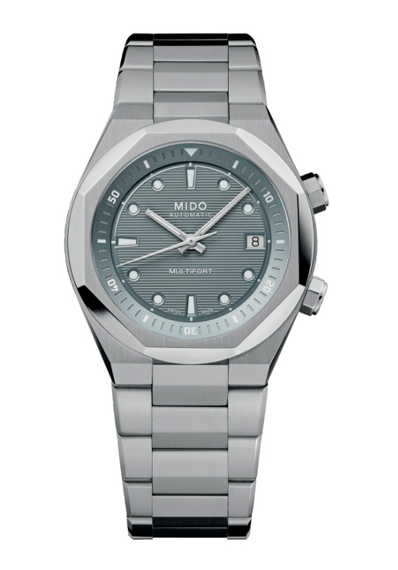Mido Multifort 8 Two Crowns Grau M047.507.11.081.00