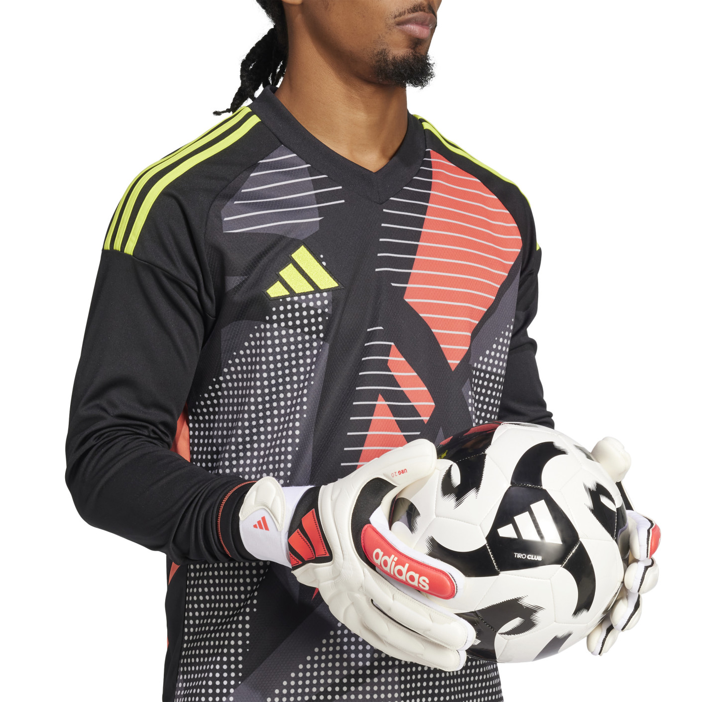 Adidas Copa Pro Keepershandschoenen Wit Rood Zwart