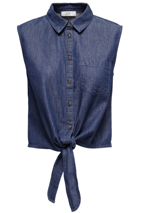 Jacqueline de Yong blauwe dames blouse