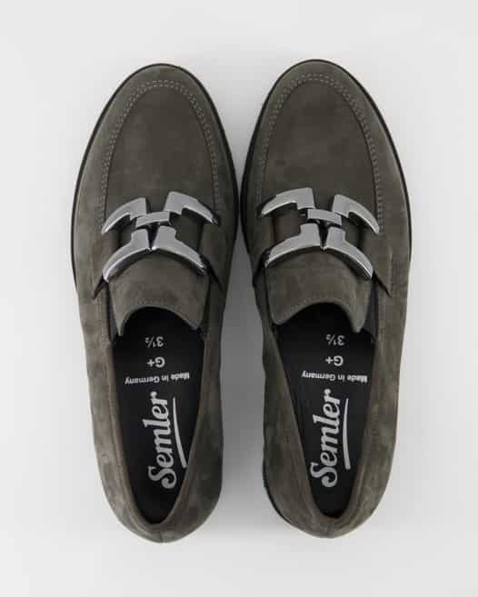 Semler ELENA Slipper in Grau