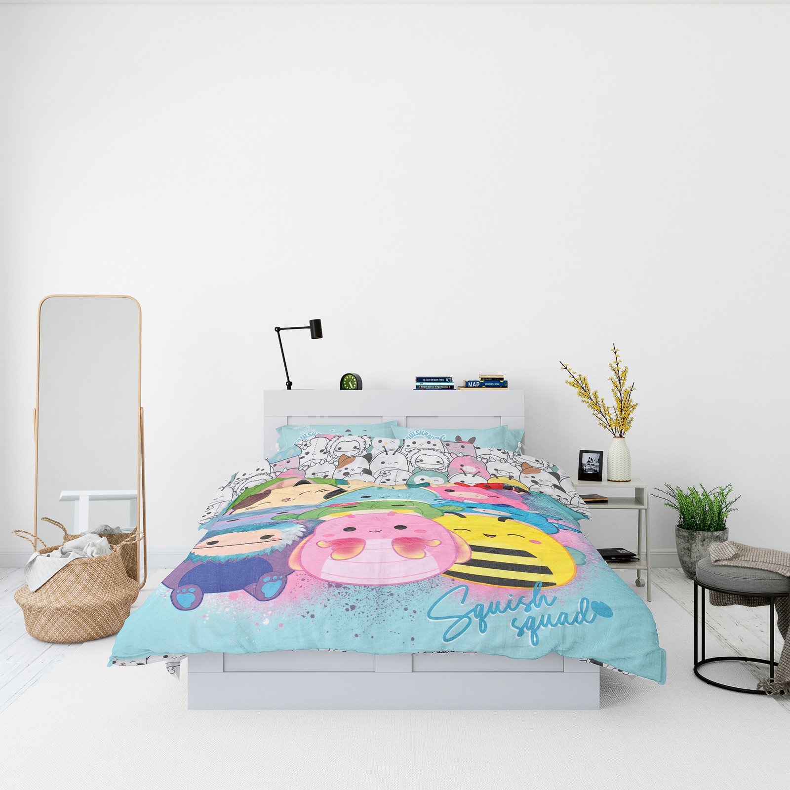 Bettwäsche Renforcé Squishmallow mint
