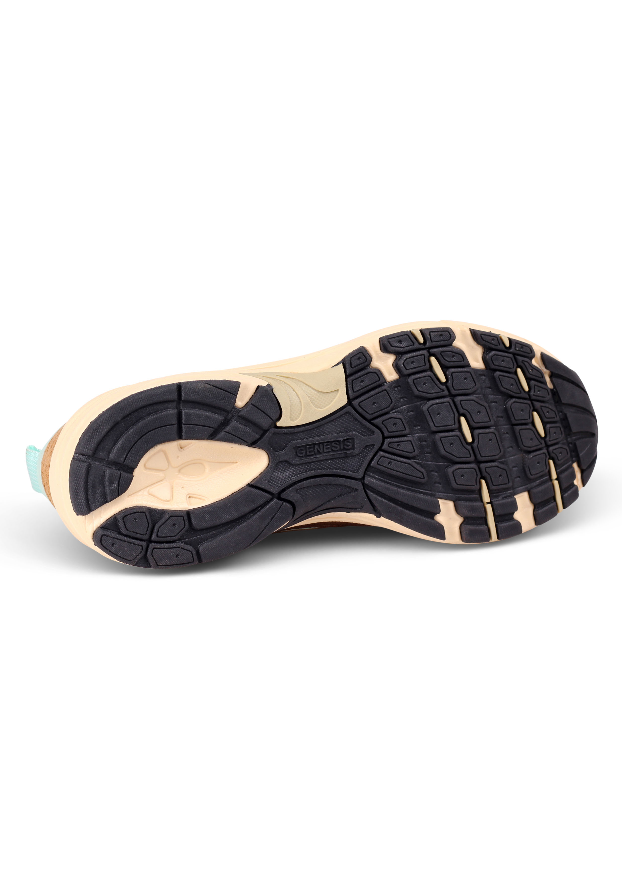 Genesis Sneaker G-Eco '99 Multi Mesh Light Brown/Brown/Mint