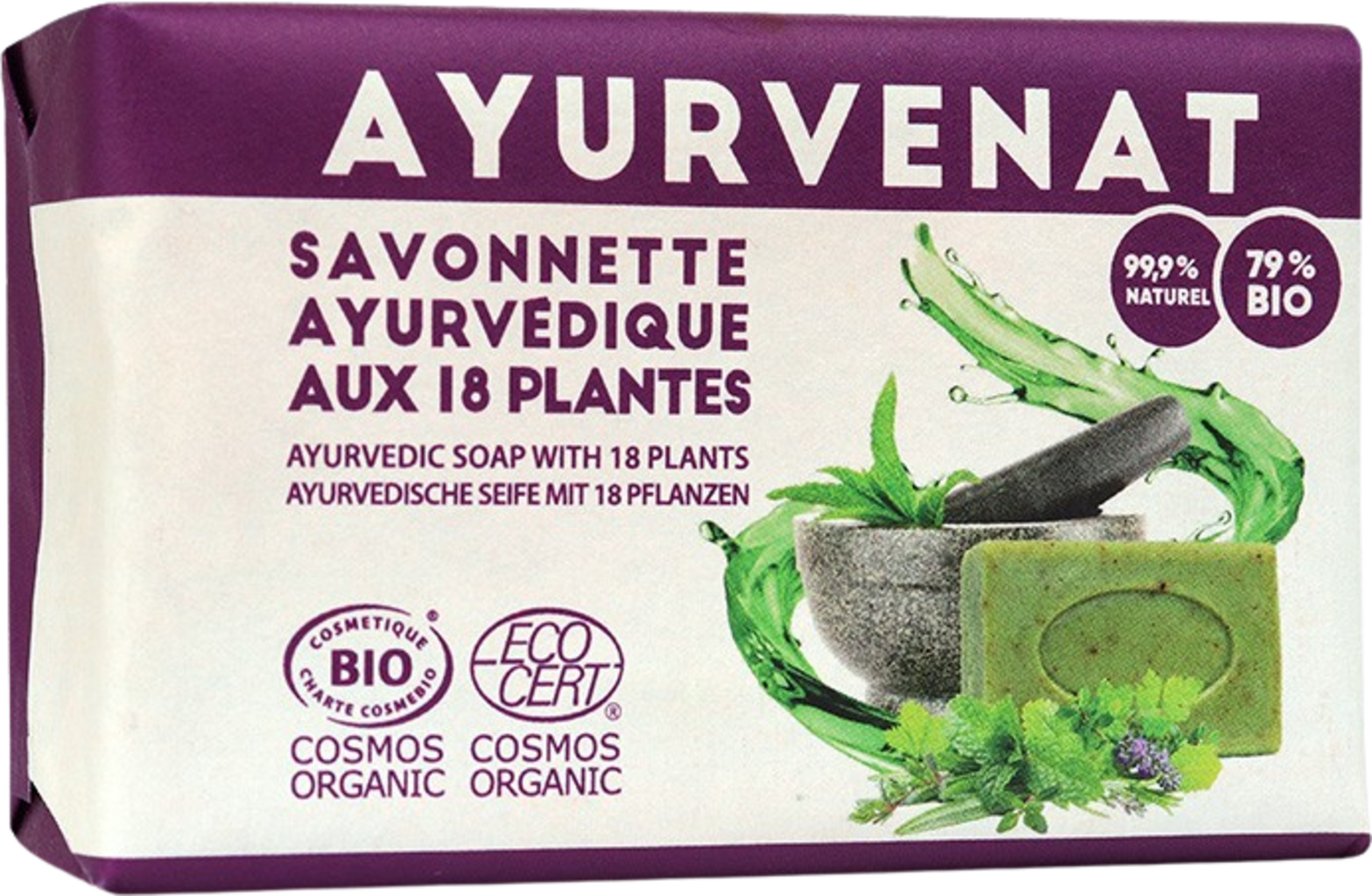 AYURVENAT  Ayurvedische Seife, 100 g