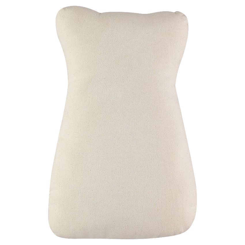 Coussin décoratif ours - Bleu/Blanc