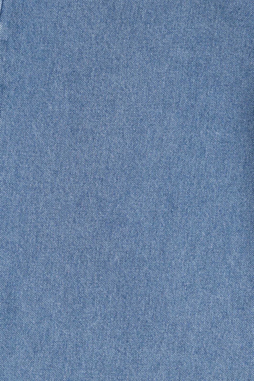 Blauwe wide leg jeans