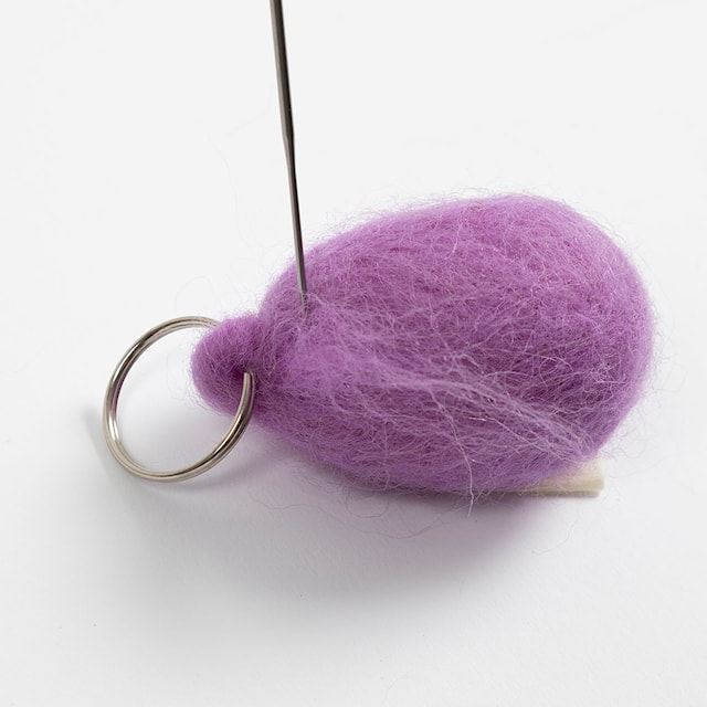 Mini DIY Kit Nålefilting, Monster, ass. farger, 1 pk.