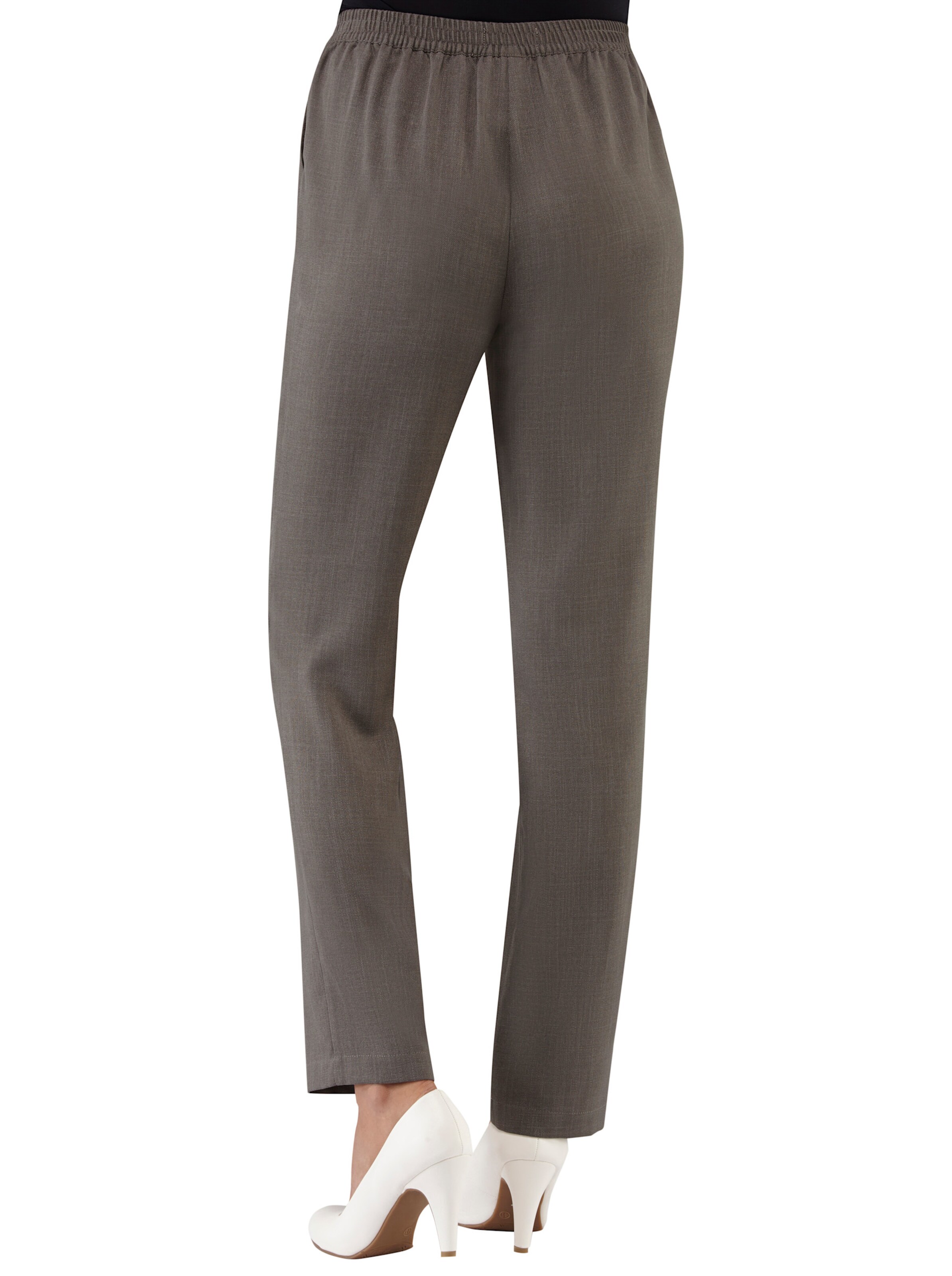 Schlupfhose in taupe