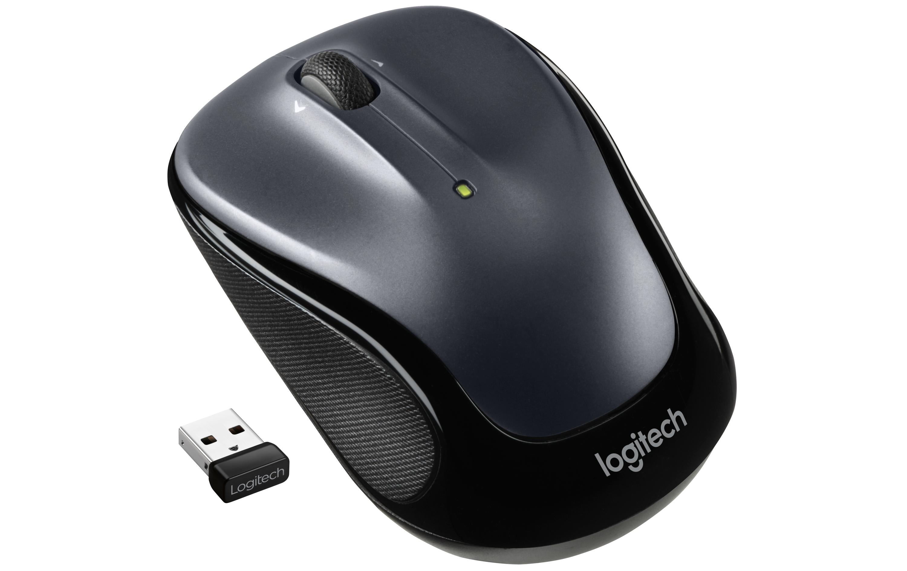 Maus M325sKompakte und komfortabele Wireless-Maus mit Hochgeschwindigkeits-Scrollrad