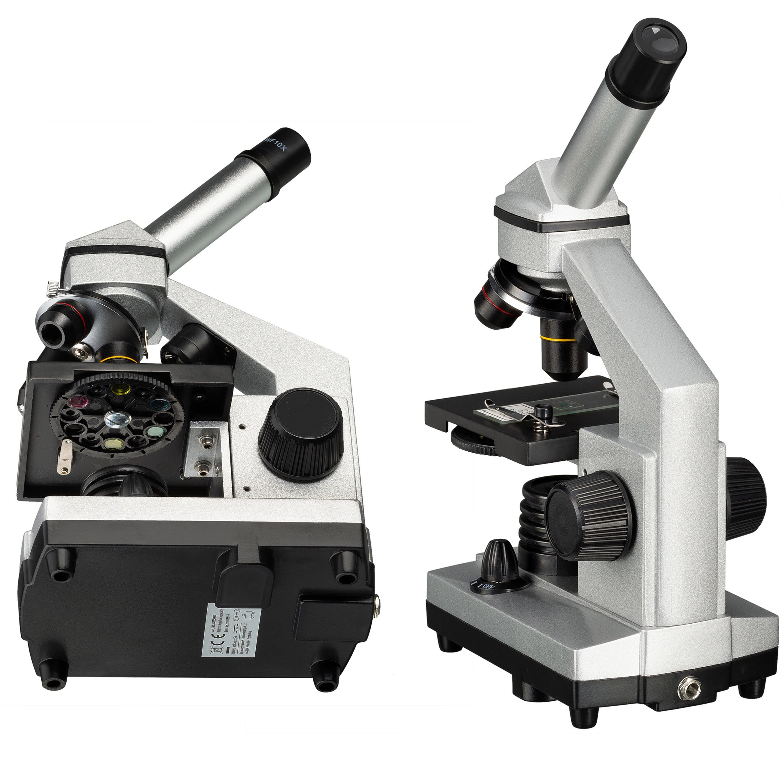 BRESSER JUNIOR Biolux CA 40x-1024x Mikroskop inkl. Smartphone Halterung