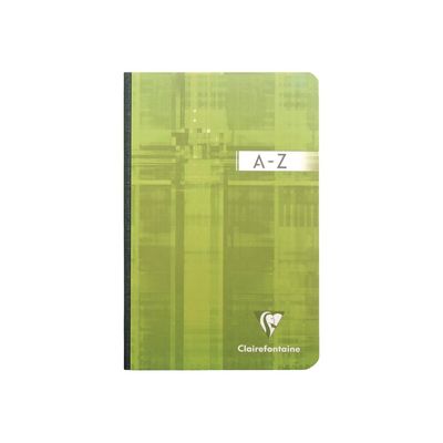 Clairefontaine - Répertoire broché 11 x 17 cm - 192 pages - petits carreaux (5x5 mm) - disponible dans différentes couleurs