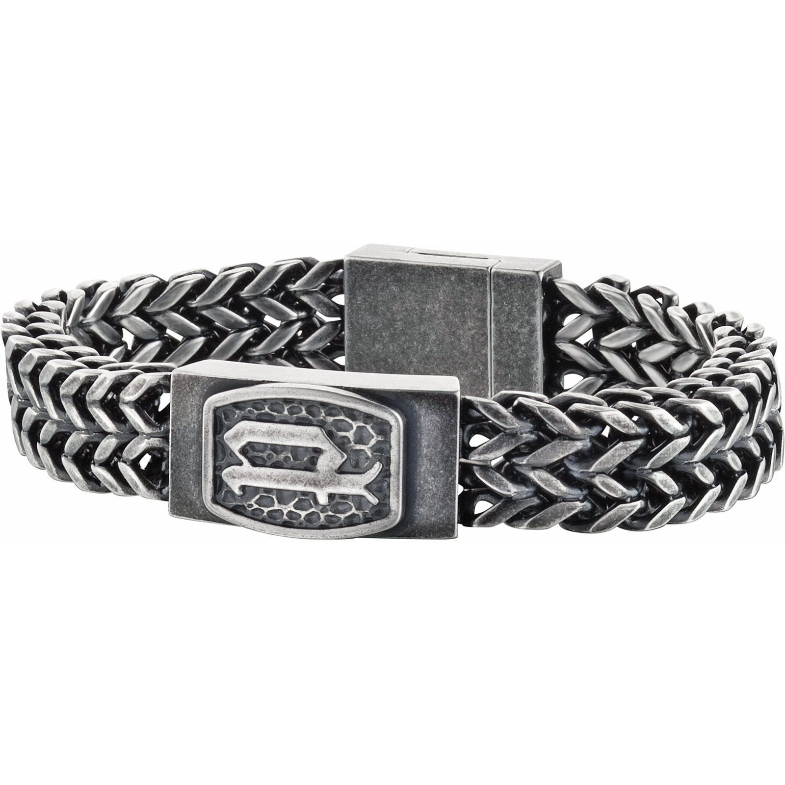 Police Herren-Edelstahl-Armband P-Link Gr. S