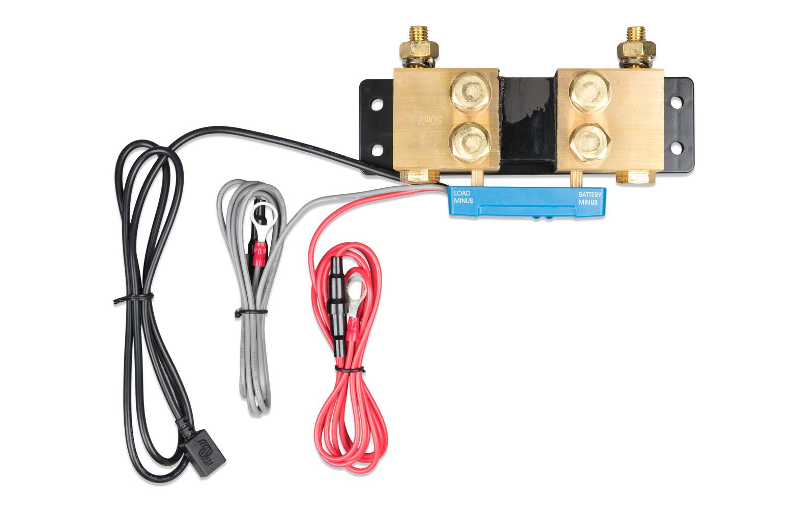 Smart Shunt 2000A/50mV – IP65 Batteriemonitor bis 2000A<br>All-in-one-Batteriewächter