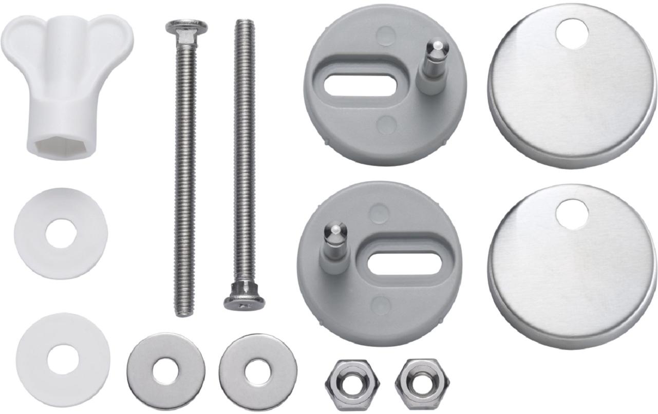 Befestigungsset für Toilettensitz RaceBefestigungsgarnitur für WC-Deckel