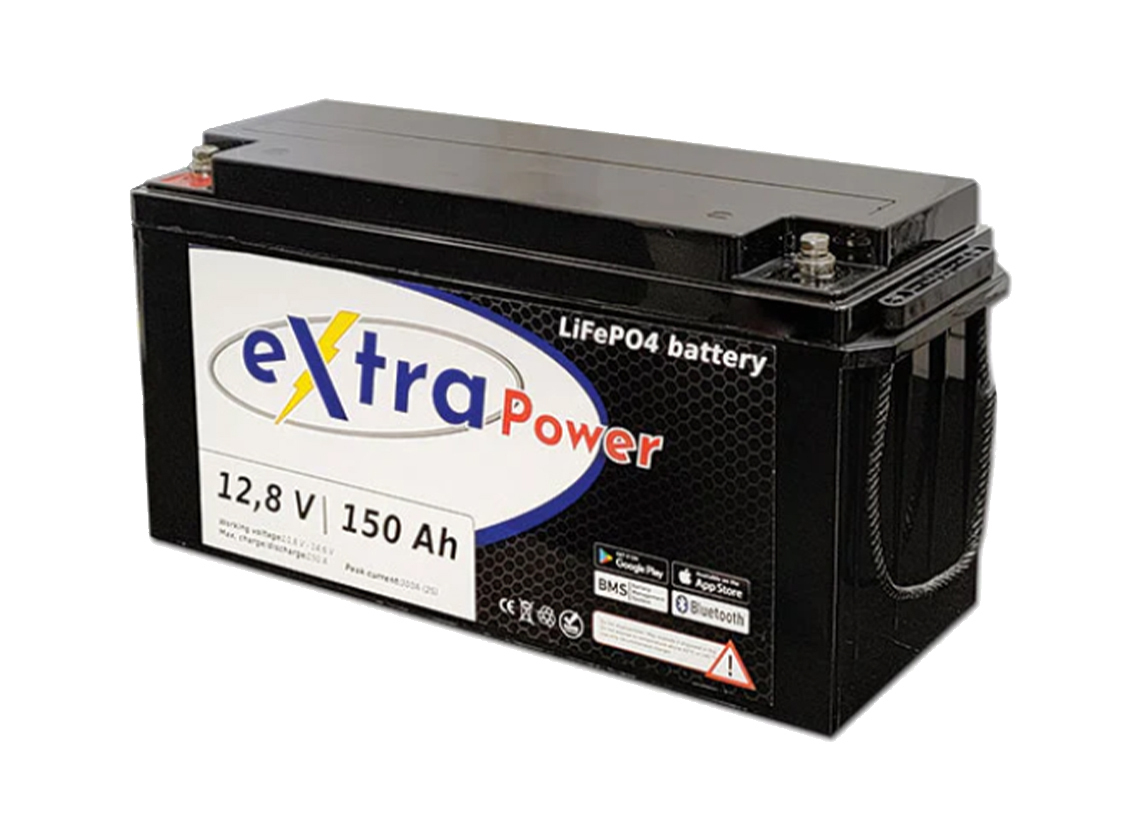 ExtraPOWER 150 Ah lithium accu