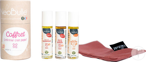 Néobulle L'Infirmier C'Est Papa Coffret D'Urgence Des Petits 3 Produits + 1 Pochette