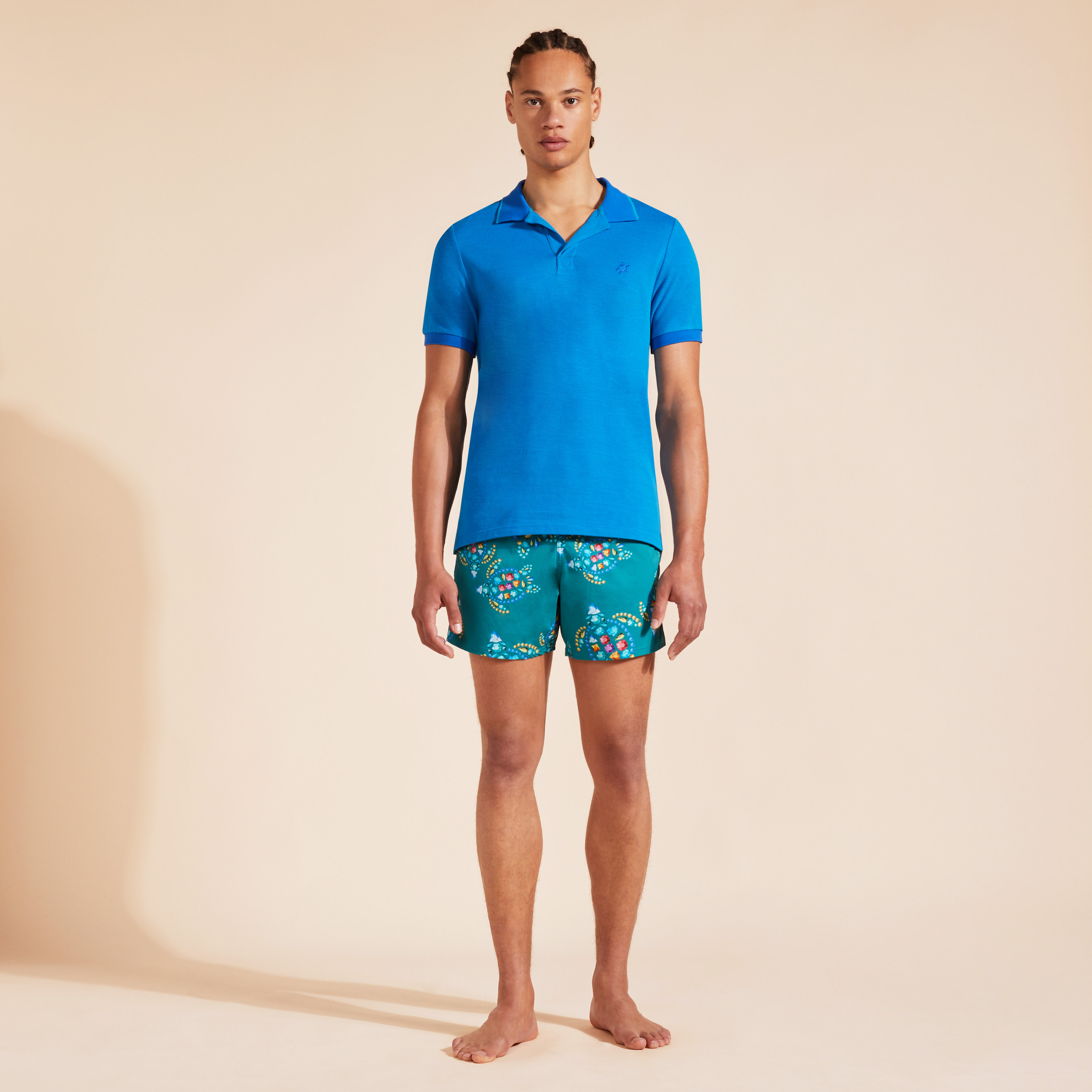 Polo en Coton Organique Homme Uni