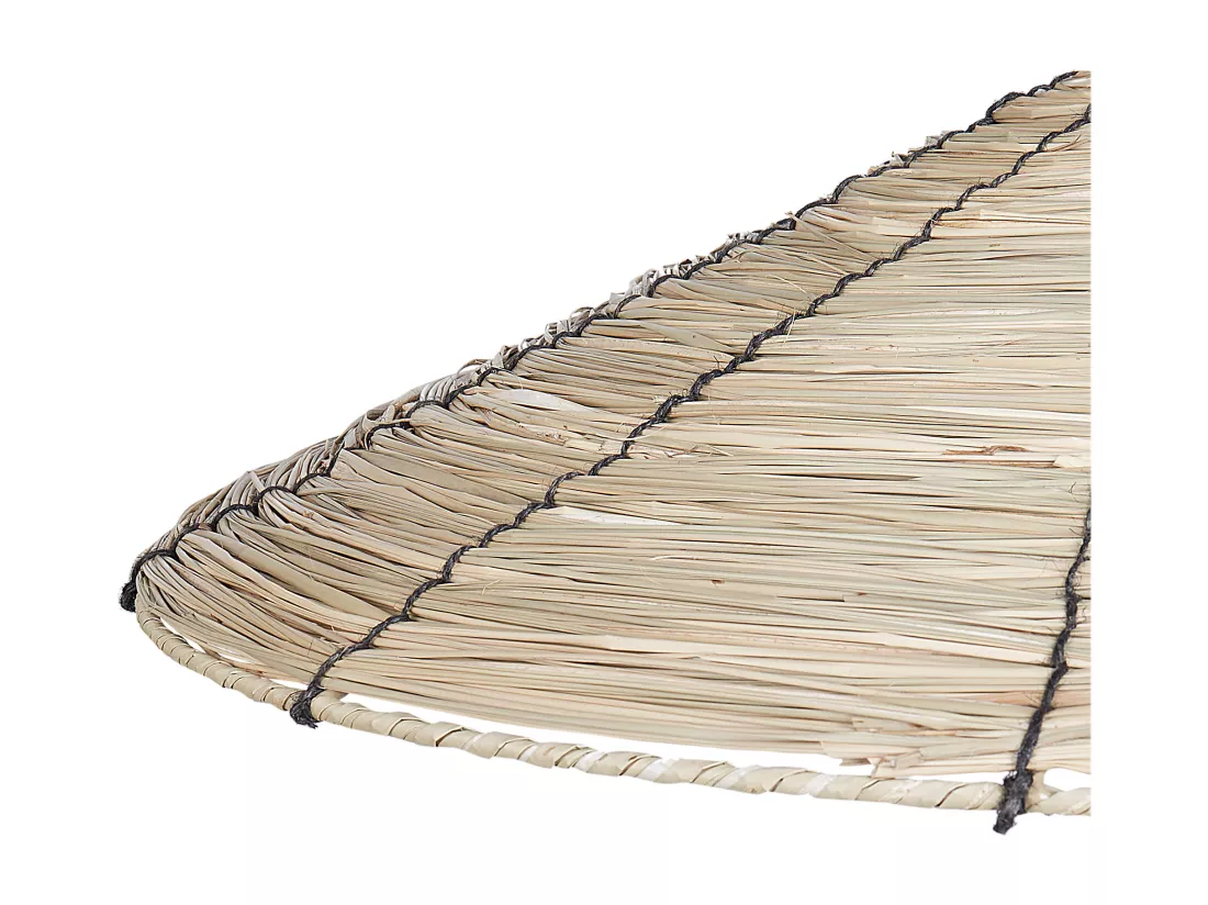 Lampe suspension LUAGAN Osier Naturel