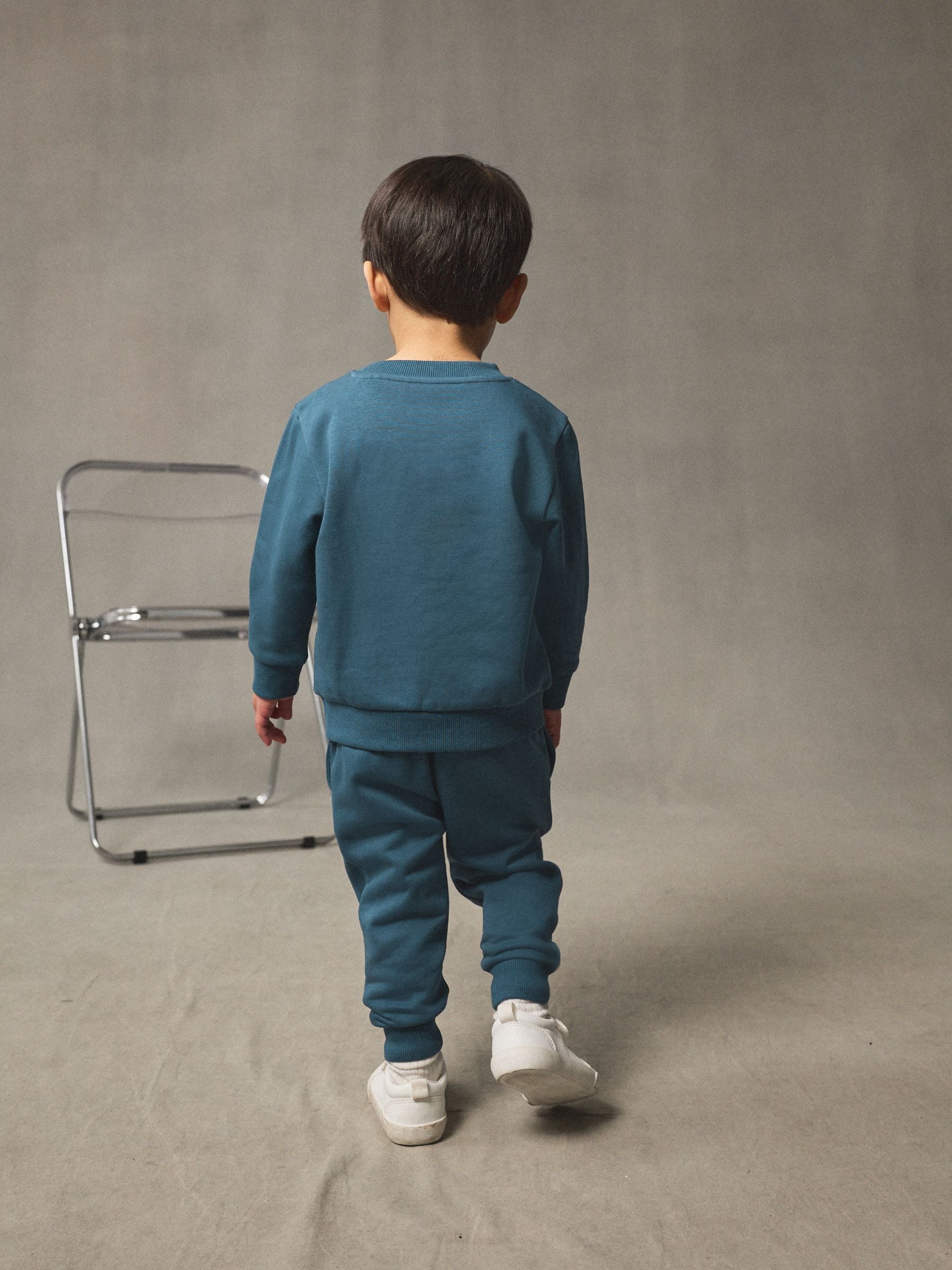Lichtblauw - Set met sweatshirt en joggingbroek (3mnd-7jr)