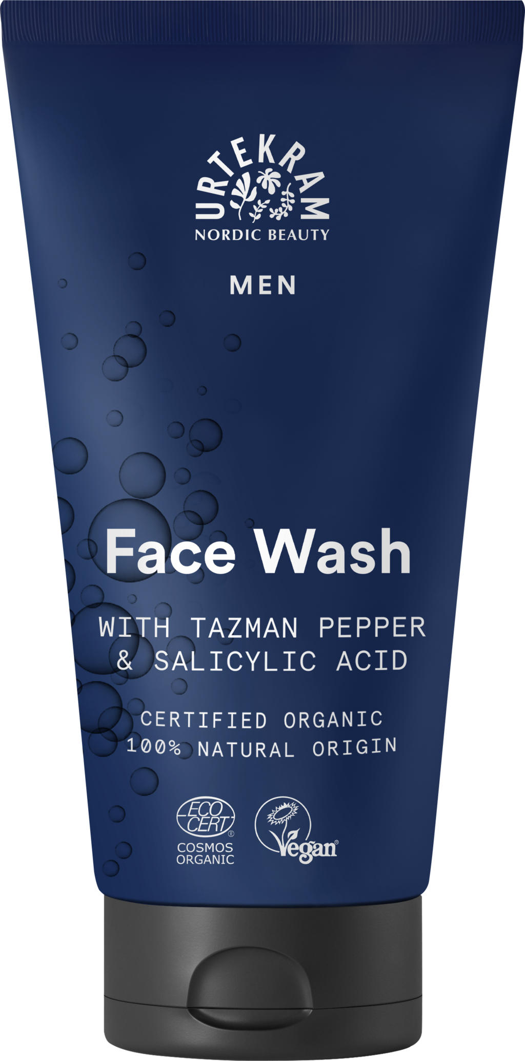 URTEKRAM  Men Face Wash, 150 ml