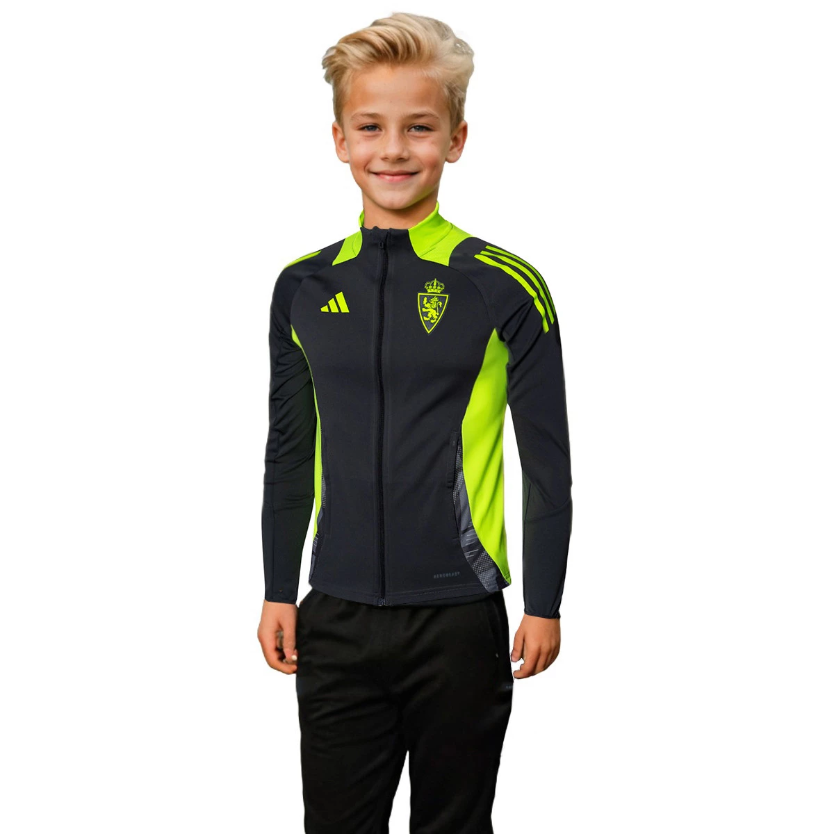 Casaco adidas Real Zaragoza Passeio 2024-2025 Treinadores Criança