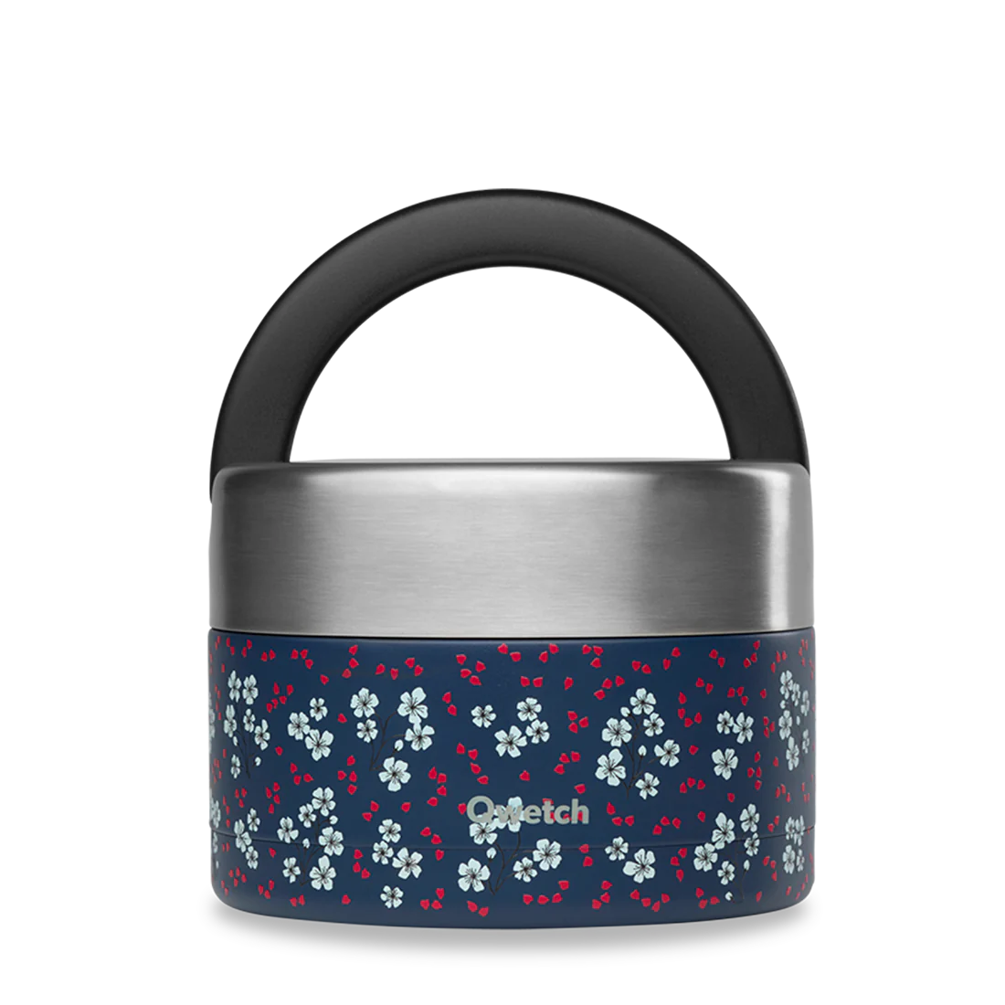 Boîte Repas Poignée Isotherme Hanami Bleu - Qwetch