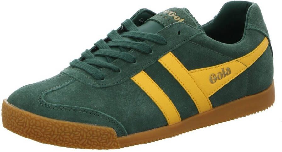 Gola Harrier Suede Heren Sneaker Evergreen-Zon