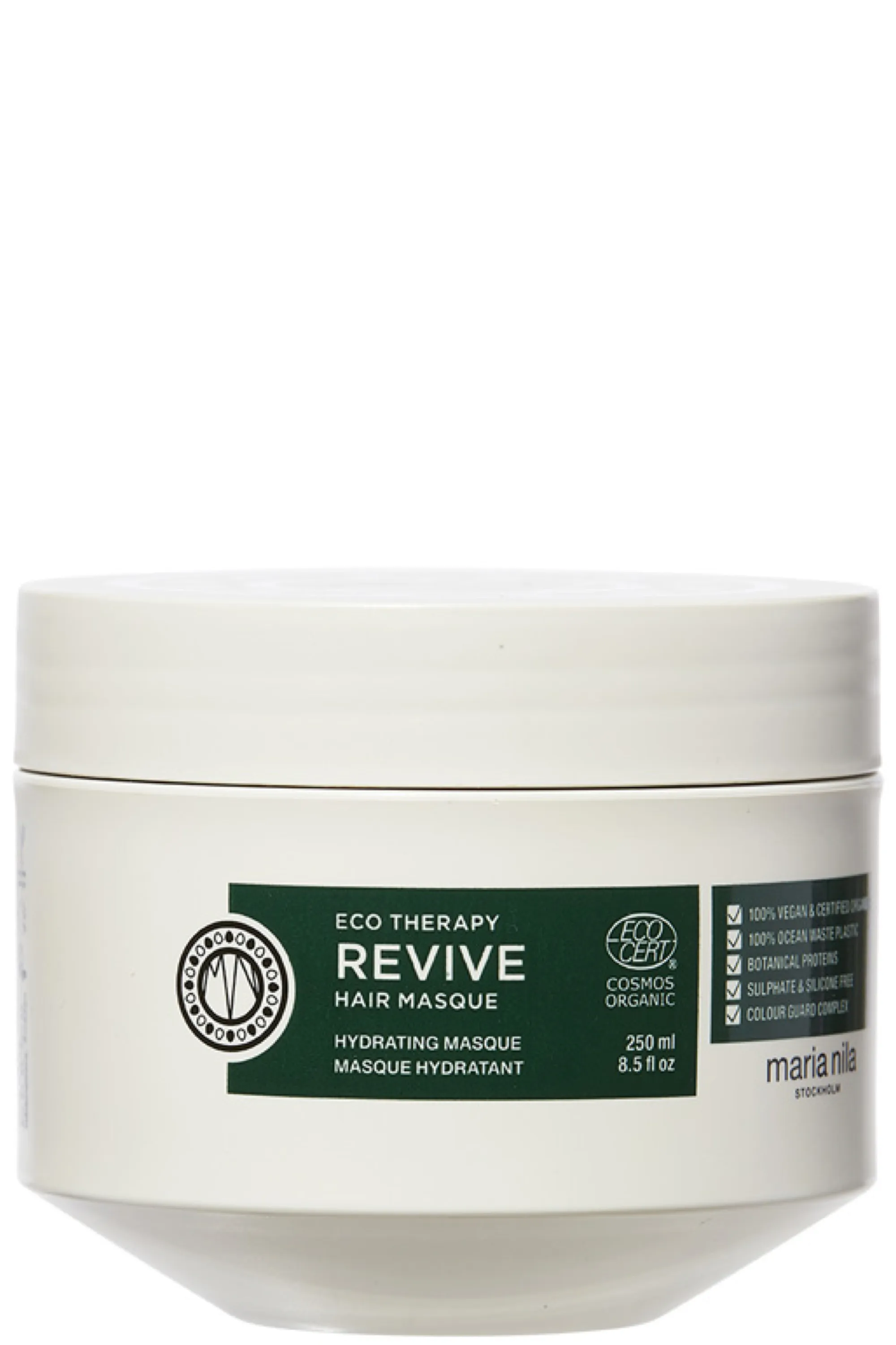 Maria Nila Masque hydratant Eco Therapy Revive tous types de cheveux-250 ml
