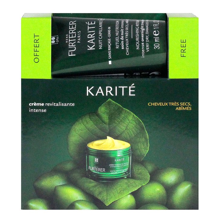 Karité crème revitalisante intense 200ml + 30ml nuit offert