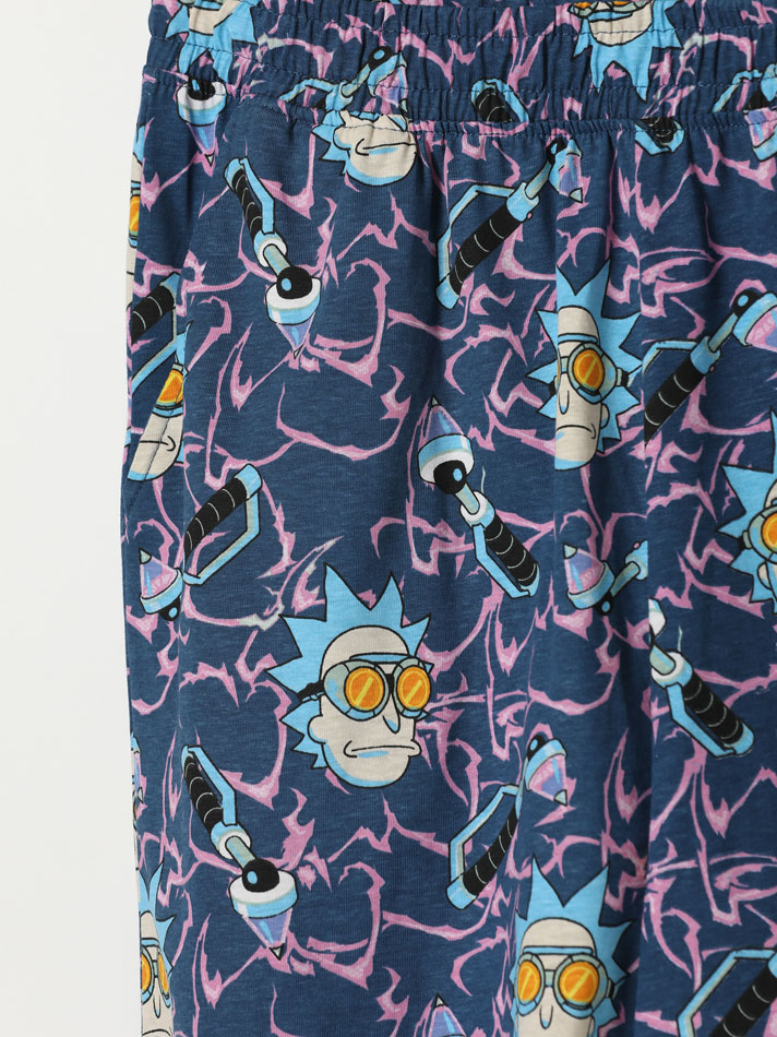 Pijama estampado Ric© &™Morty © &™ñ Cartoon Network - Azul Claro