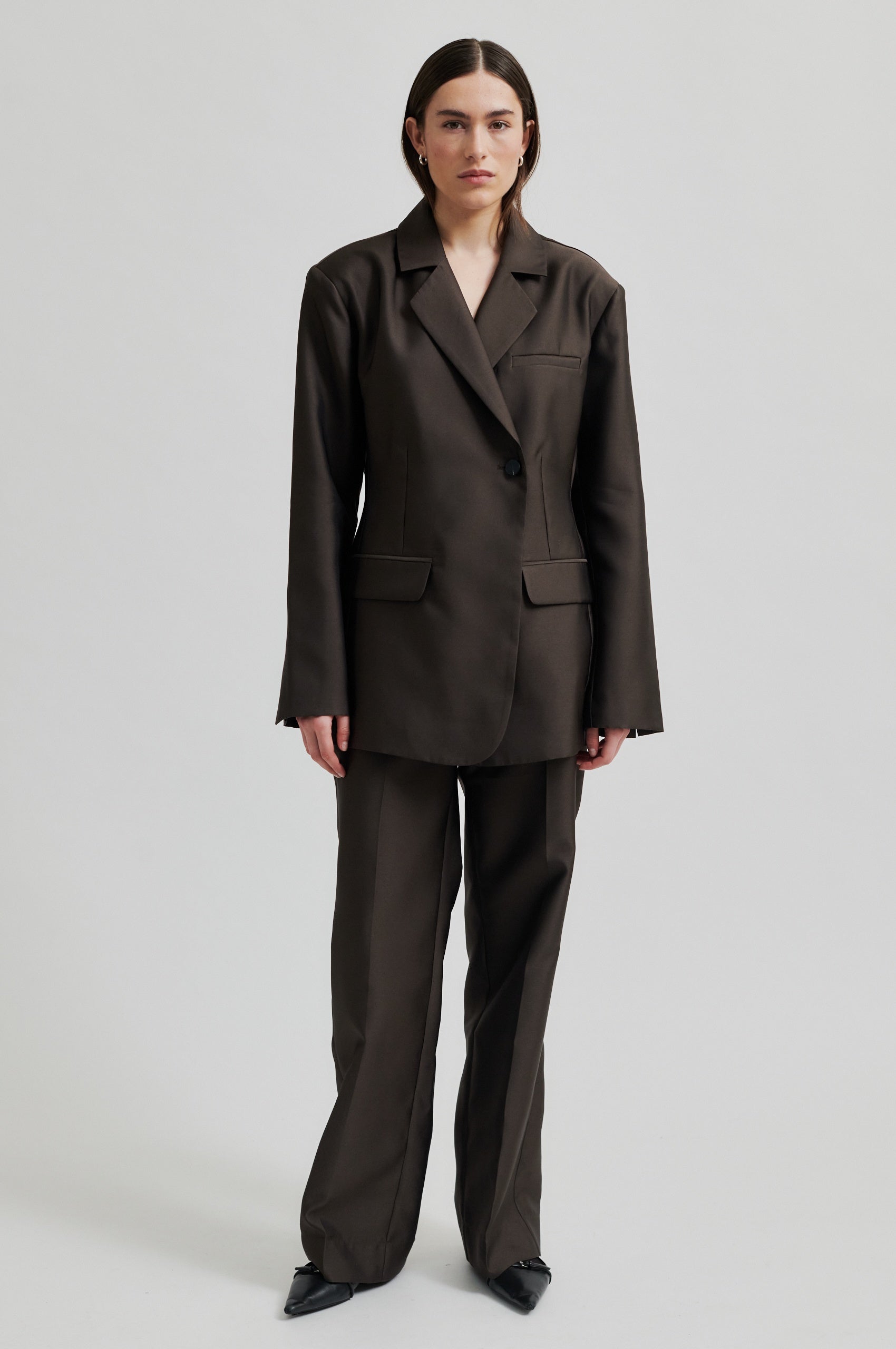 Second Female  Elegance Suit bukser - Mulch