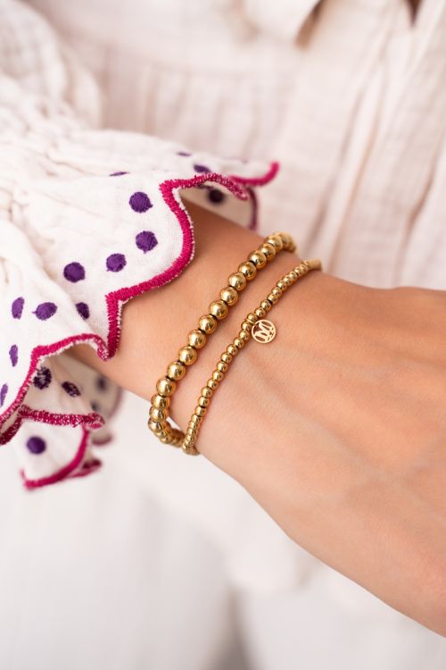 Bold armbanden set met bubbel
