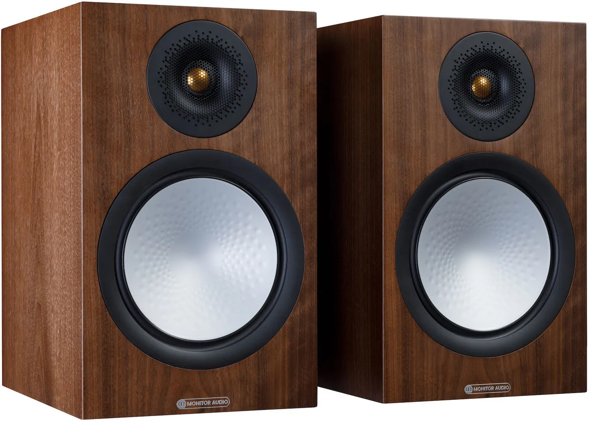 Monitor Audio Silver 100 7G Noyer (la paire) Enceintes bibliothèque