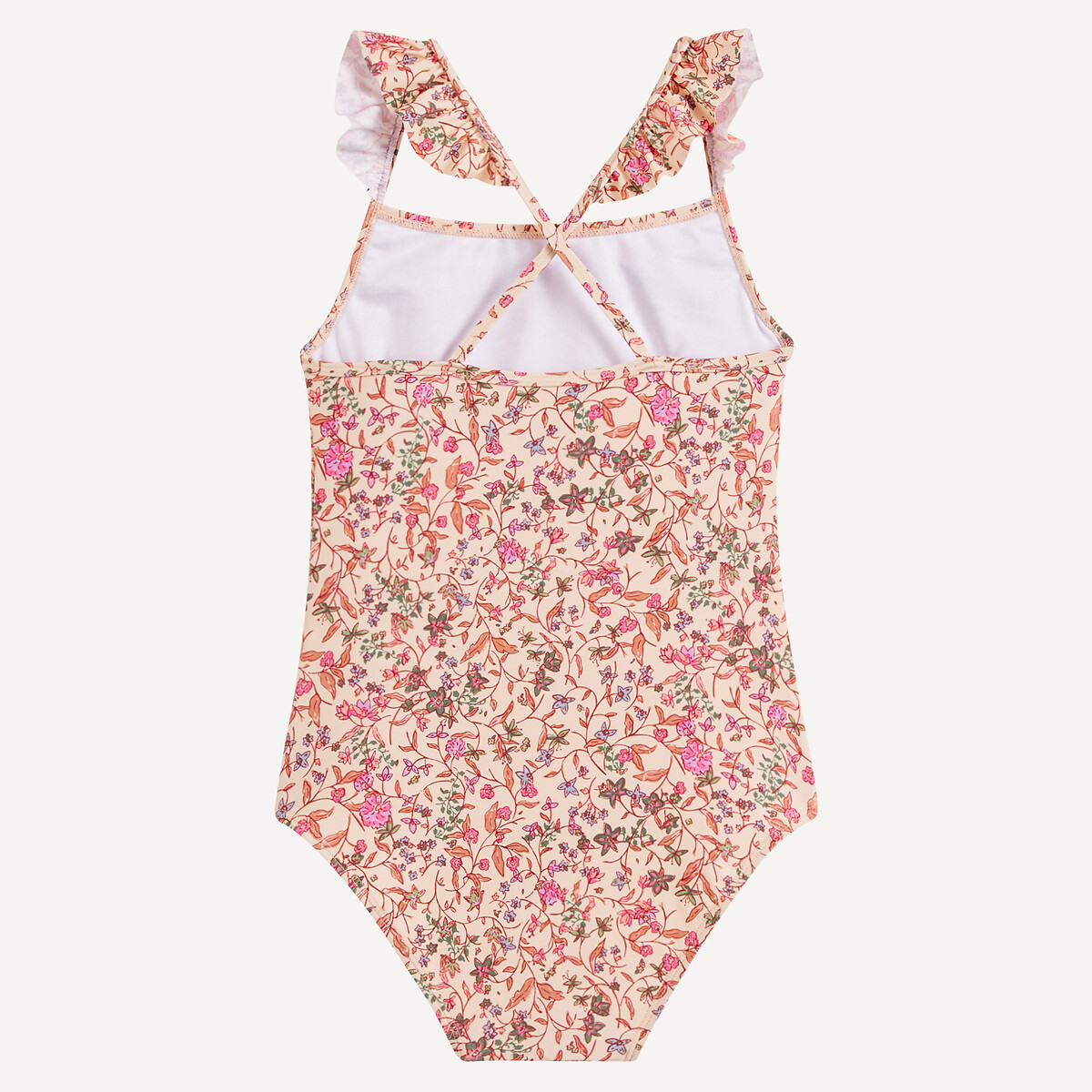 COLEÇÕES LA REDOUTE<br>Maiô com estampa floral