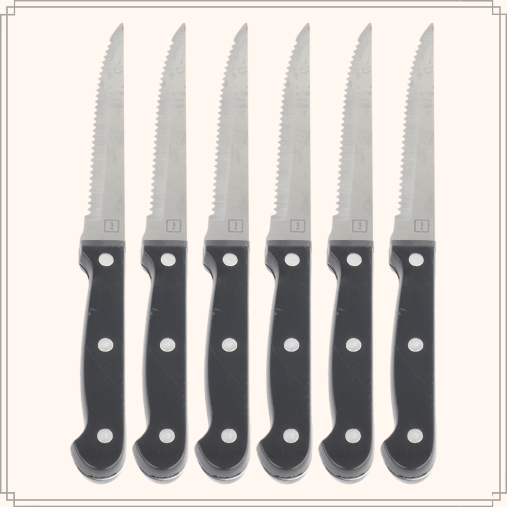 Orange85 Steakmessen set 6 delig