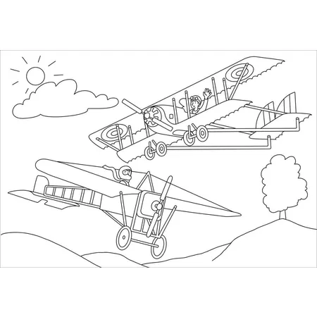 Tessloff Mein Flugzeuge-Malbuch
