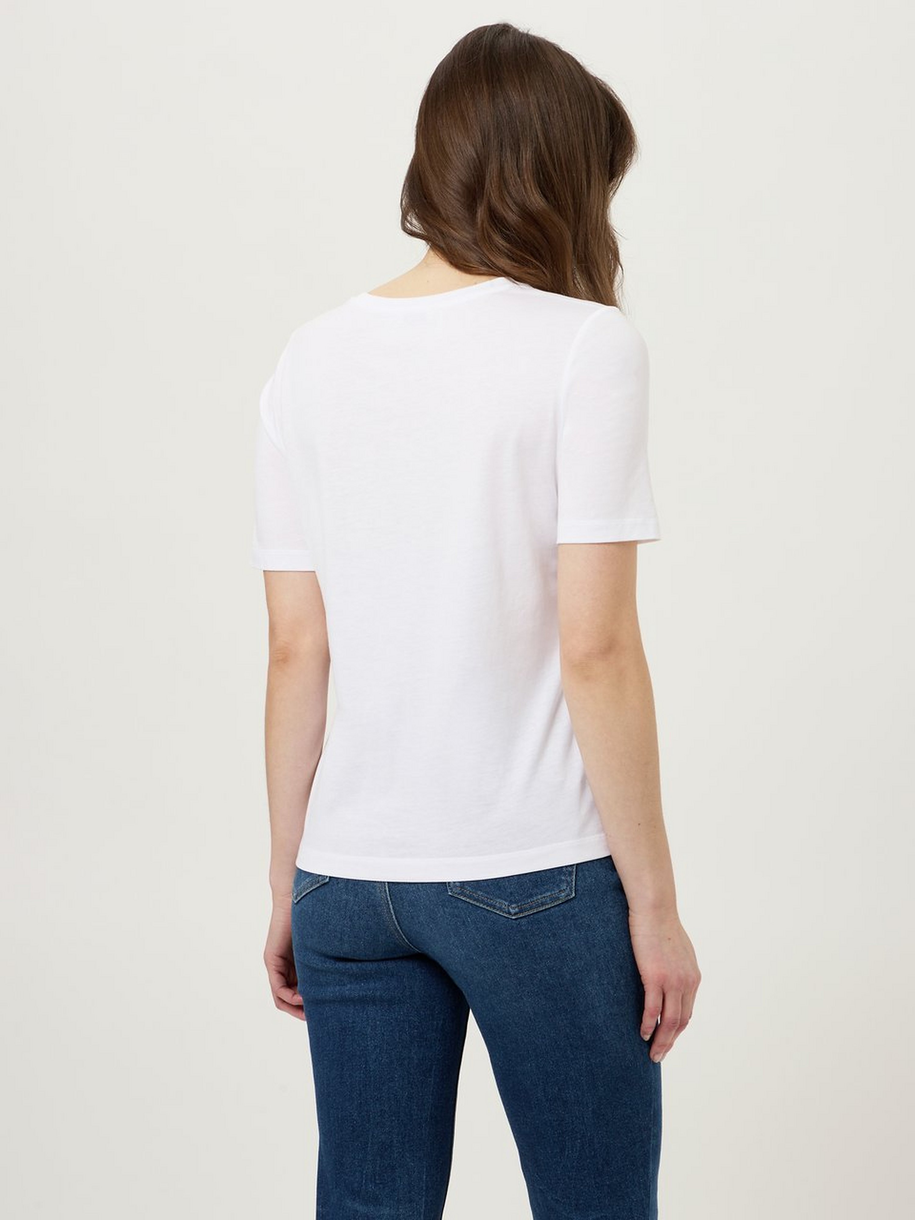 Rundhals-Shirt