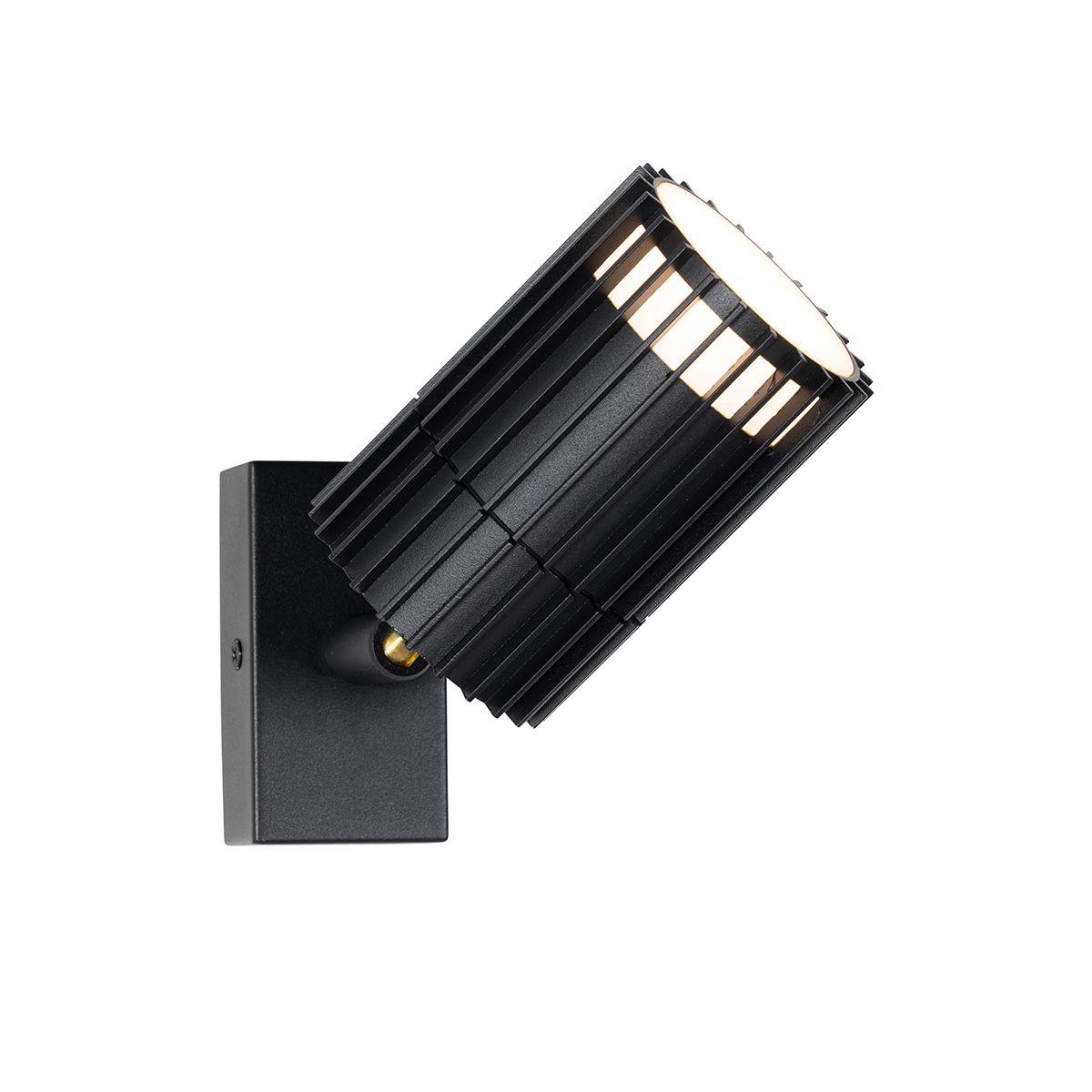 Design buiten plafondspot zwart IP44 - Boris