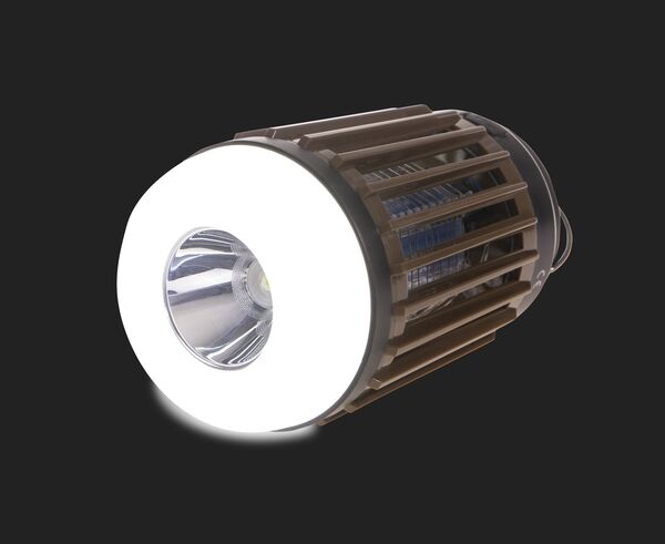 Lampe Anti Moustiques Anaconda Mozzi Killer Muggenlamp Multi Device (Incl. Panneau solaire)