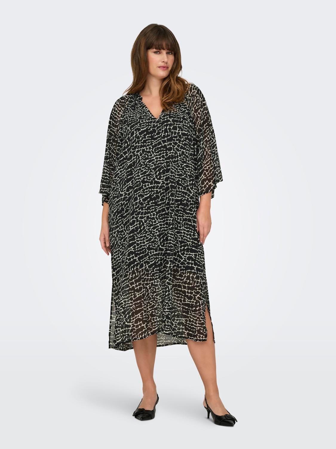 CARMIL Langes Kleid Black